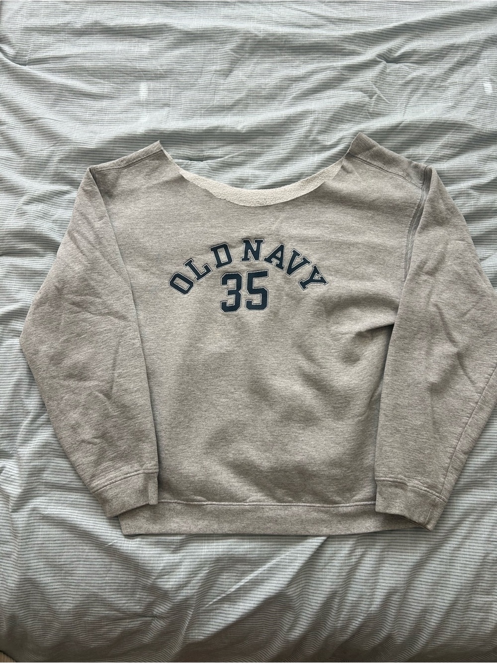 Vintage Old Navy Off Shoulder Sweatshirt